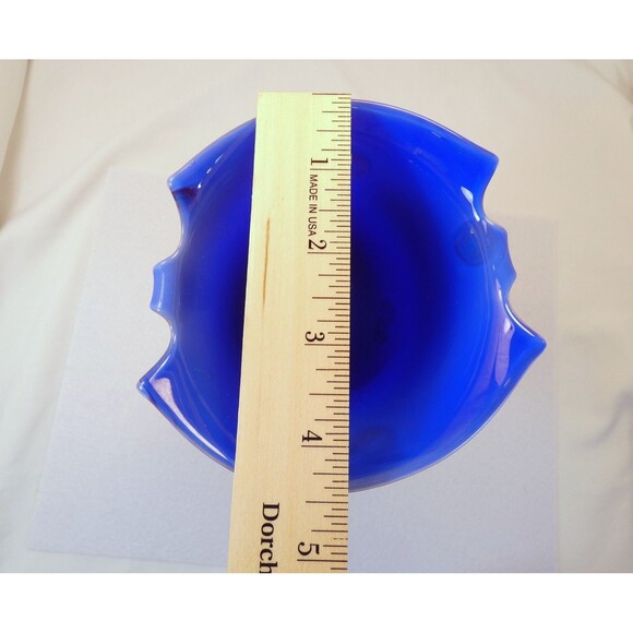 Handblown Studio Glass Art Vase, Multicolored, Signed, 2002 Gallery Purchased - Picture 9 of 9